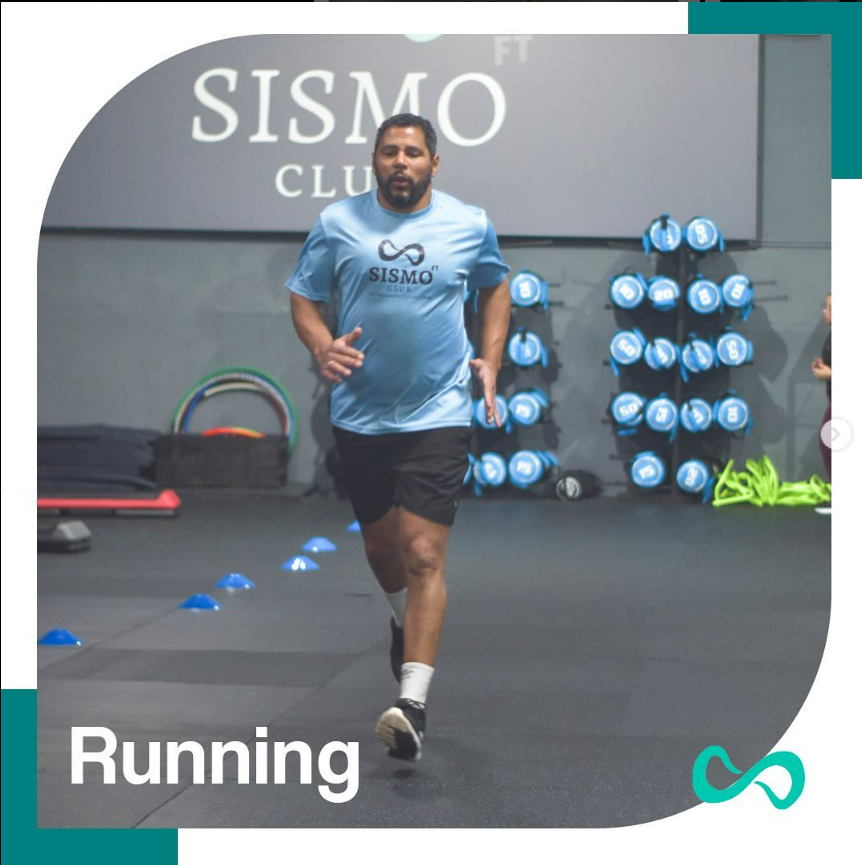 Una seccion de running en Sismo Club
